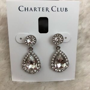 Silver earrings